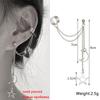 Neuer goldfarbener Metall-Ohr-Cuff Nicht-piercing Ohrclips Fake-Knorpelohrringe Clip-Ohrringe für Damen Herren Ohrschmuck