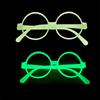 Fluorescent Glasses Frame for Nightclub Light Up Party Glasses Unisex Frame for Halloween Dance Show Props Party Eyewear