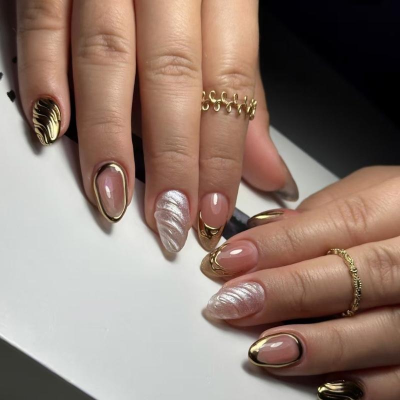 

Накладний ніготь, Накладний ніготь Клей для нігтів Накладний ніготь Акриловий ніготь Штучний накладний ніготь для DIY дизайнів нігтів 1