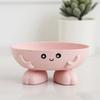 1Pcs Eco-Friendly Soap Box Non-Slip Soap Dish Bathroom Supplies Soap Holder Cartoon Shape Storage Box Bathroom Accessories