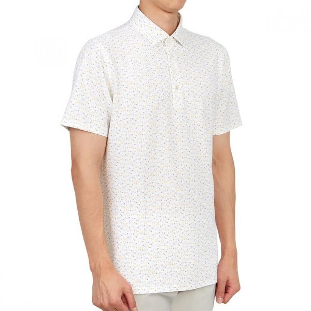 Zipore Golfwear Tricou bărbătesc cu guler și mânecă scurtă g4mS23k240a Sno