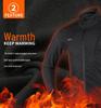 Windproof Warm Fleece Cycling Jersey - Autumn/Winter Outdoor Sports Top