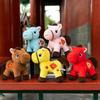 Mascot Dolls Plush Horse Keychain 2026 Year of Horse Stuffed Animal Keyring  Birthday Gift