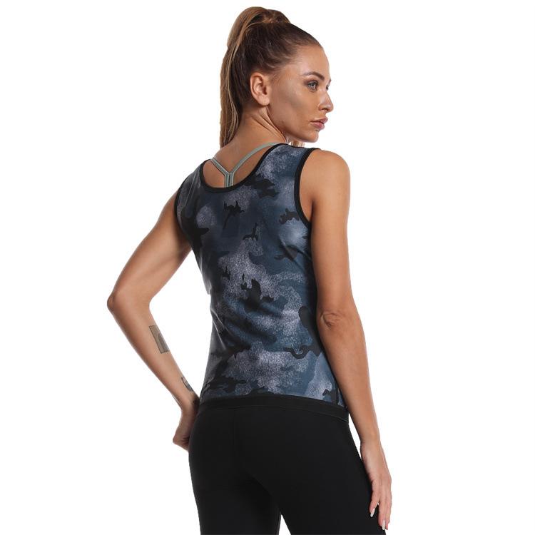 Women's Sports Yoga Corset Corset Waist Fitness Sweating Clothes Body Camouflage Shapewear