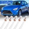 5pcs T3 14V 0.56W Bulbs Set for Car Audio Gear Indicator Dashboard Instrument Light Automobiles Dashboard Lamp Tools