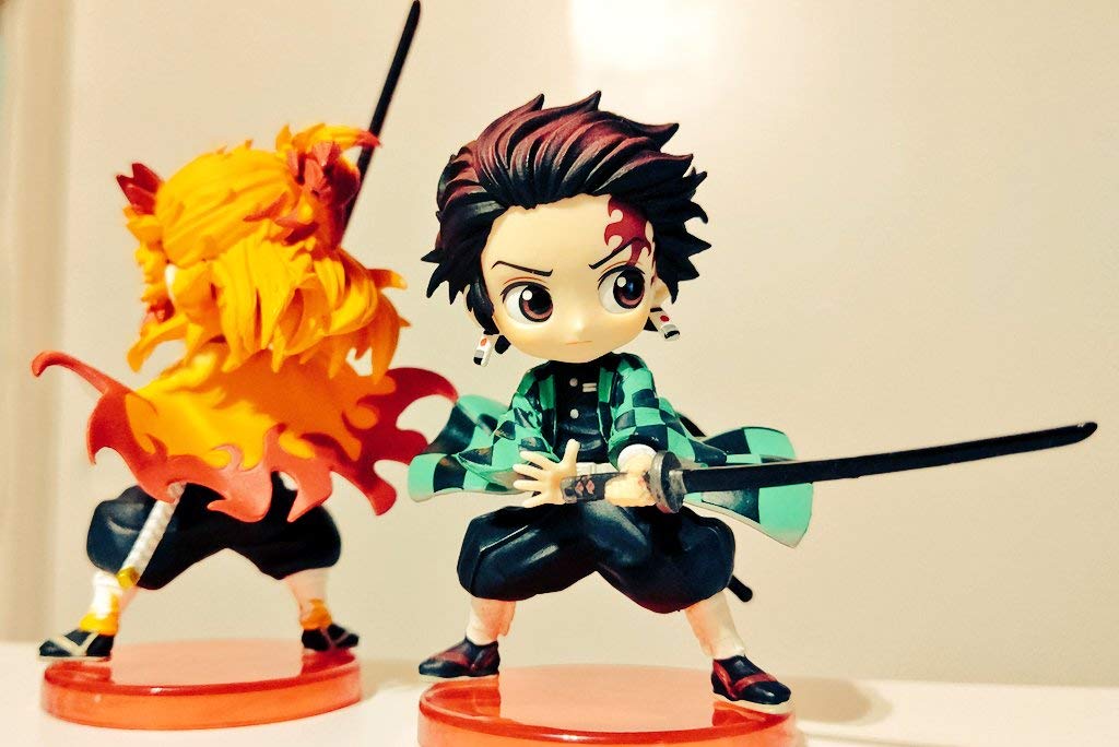 Rengoku Anjuro Kamado Tanjiro Kamado Nezuko 3 Types Set Jump Service for All Applicants Q Posket Petit Demon Kimetsu No Yaiba Q Posket Work Collection