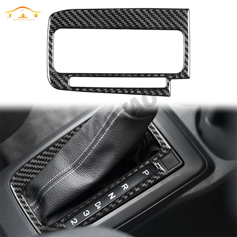 

Carbon Fiber For Perodua Bezza Myvi 2016-2023 Car Gear Shift Panel Border Cover Sticker Car Accessories
