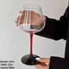 Pahar de vin roșu ZISIZ stil european, realizat manual