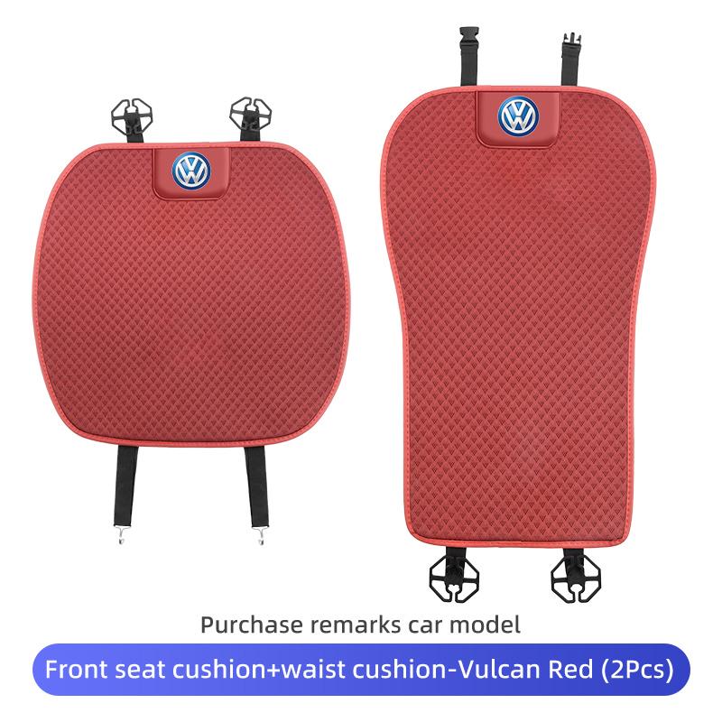 For Volkswagen VW Car Accessories Seat Ice Silk Cushion Protective Mat Pad Scirocco Jetta Beetle Golf 4 5 6 Passat Polo B5 XV9