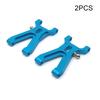 2 Pieces Remote Control Car Front Swing Arms Steering Gear Metal DIY Repair Tools Reinforcement Replacement for A949 A959
