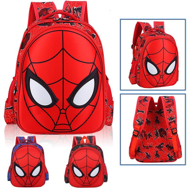 Spiderman Home Coming Backpack For Kids Boys And Girls With Durable Polyester Material And Adjustable Straps