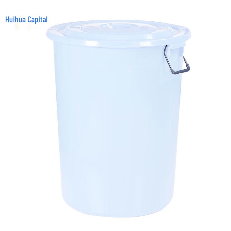 HUIHUADU 100L Plastic Storage Bucket with Lid