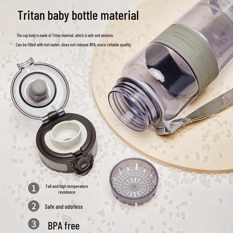 Tritan Sports Water Bottle with Tea Infuser