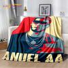Free Anuel AA Rapper Hip Hop Soft Blanket,Soft Throw Blanket for Home Bedroom Bed Sofa Picnic Travel Cover Child Gift