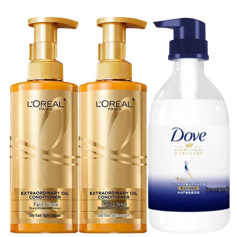 Dove & L Oreal Bath & Hair Care Set