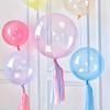8pcs Crystal Popo Ball Transparent Color Popo Ball Used for Proposal, Wedding, Birthday, Photography Props, Shower Decoration