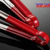Stainless Steel Red Handle Food Tongs