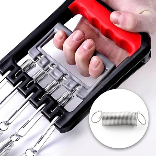 JUTOSU Sada pružin, 200 kusů, 20 typů, Tlačné pružiny, Tažné pružiny, Vinuté pružiny, Vybírací nástroj, Včetně úložného pouzdra, Ideální pro DIY opravy