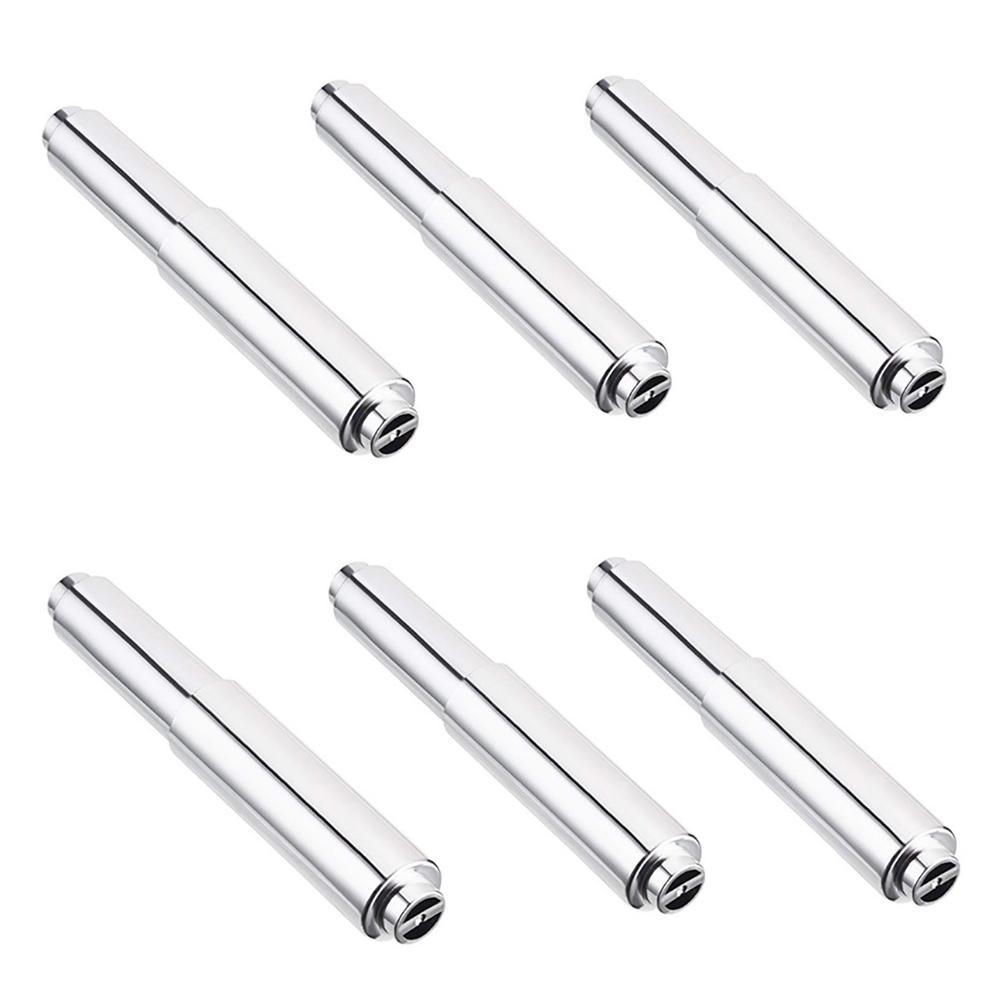 Scatola per fazzoletti con asta telescopica galvanizzata in plastica Barra per rotolo di carta igienica Telescopica Carta igienica