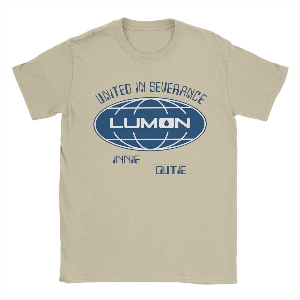 All Seasons Lumon Macrodata Refinement T Shirt for Men Women  Pure Cotton Tee Shirt Short Sleeve Tops