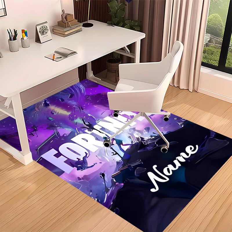 Custom personalization Fortnite Print Area Rug - Soft, Washable Non-Slip Indoor Mat,Living Room,Home&Office Decorative Rug