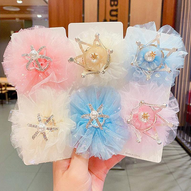 Vintage 3D Krone Spitze Haarnadel Clip Prinzessin Kawaii Kinder Mädchen Dekorative Haarnadel für Kinder Geburtstagsparty Accessoires Geschenk