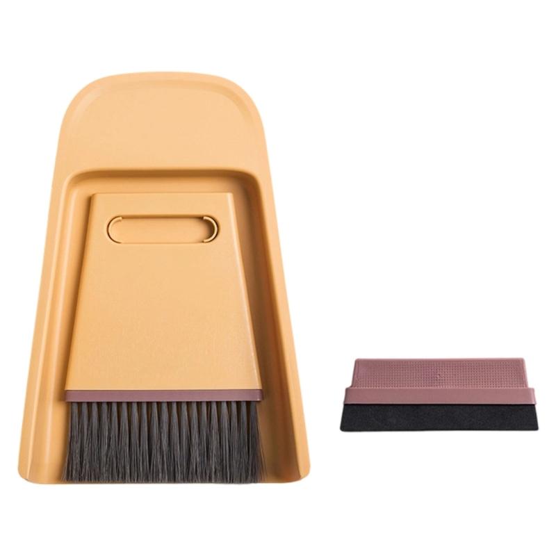 Dense Brush Dustpan Combination Modifiable Brush Space Saving Design Permanent PRESENTATION Substance For Wet Tidying