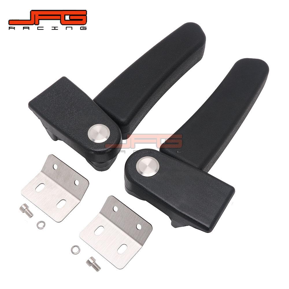 Motorcycle Tail Box Armrest Aluminum Alloy Rear Seat Handrail - Universal Model for Special Modification