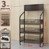 Meerlaags Mobiel Displayrek voor Snacks, Dranken en Speelgoed