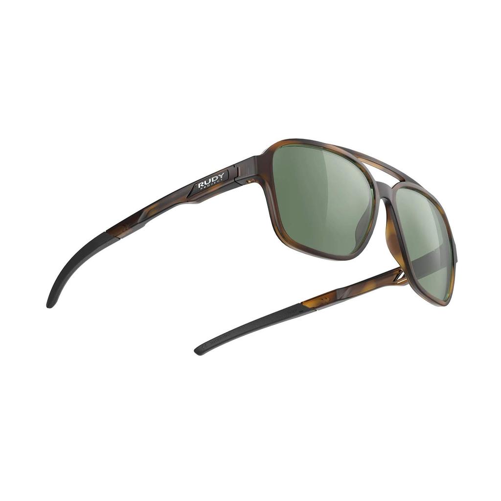 RUDY PROJECT Sunglasses CROZE Demi Lens 57mm Turtle/Green width