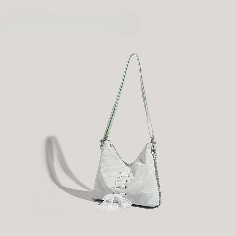 Ballet Style Bow Backpack for Women Fashion High-end Backpack Commuting Tote Bag for Women