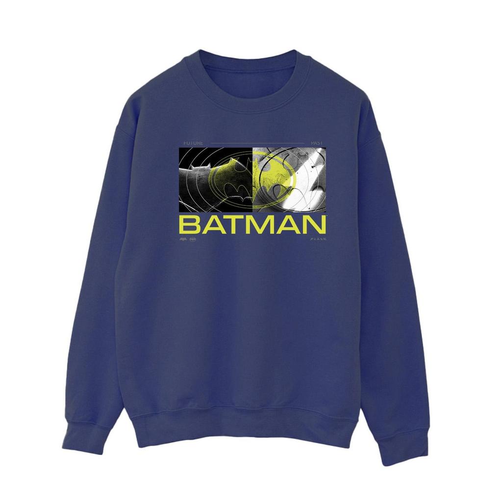 DC Comics Womens/Ladies The Flash Batman Future To Past Sweatshirt