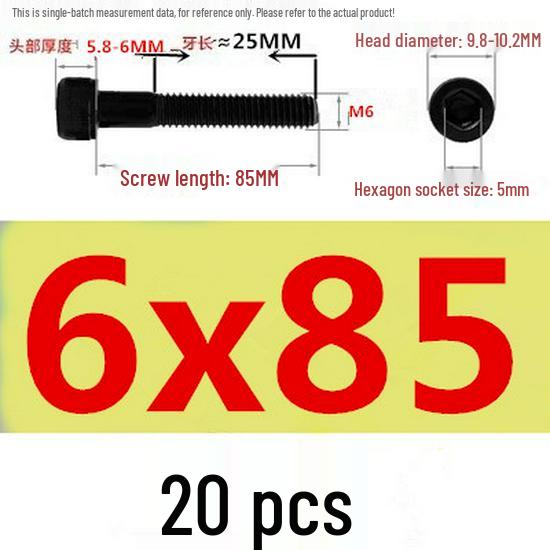 High-Strength Grade 12.9 Internal Hex Head Screws M1.4-M20