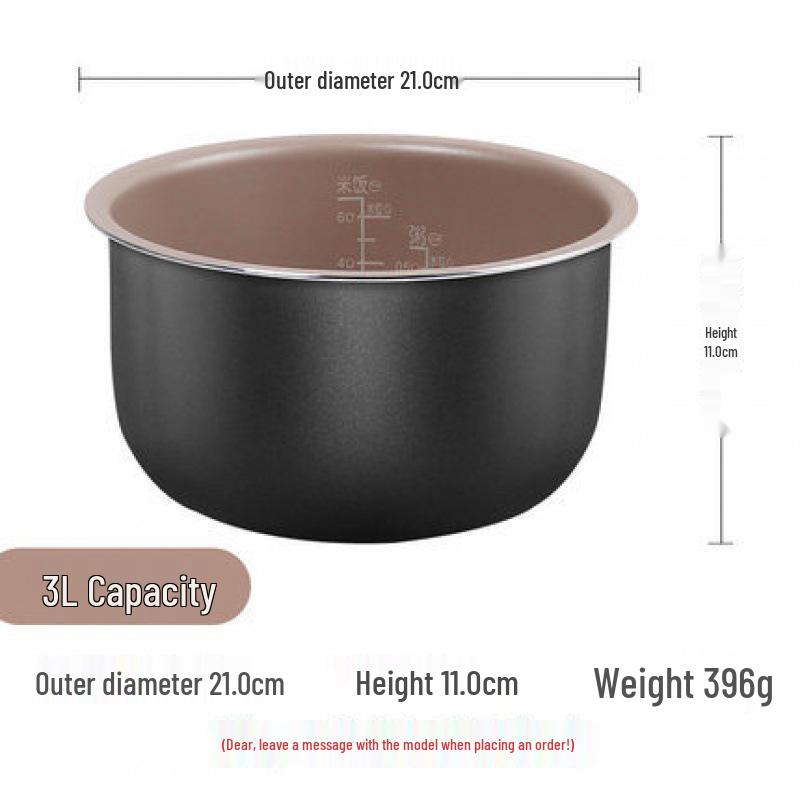 Non-Stick Rice Cooker Inner Pot - Original & Compatible Accessory