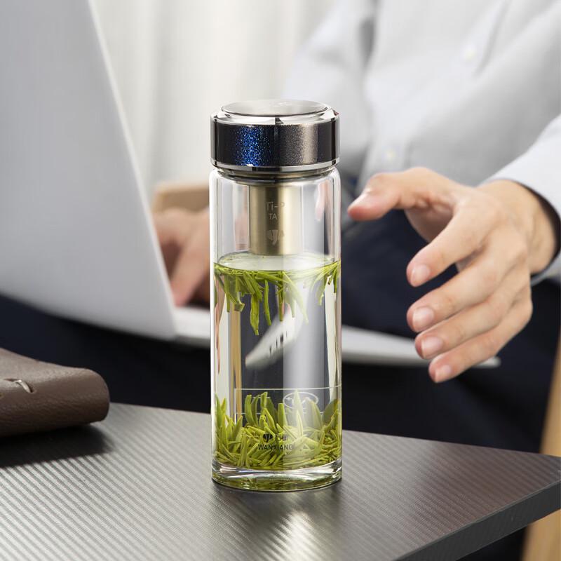 Vientiane Single-Layer Borosilicate Glass Tea Cup with Infuser