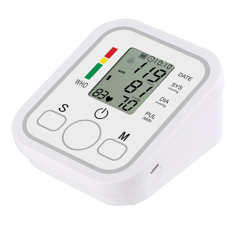 Medical-Grade Arm Blood Pressure Monitor with Voice Broadcast for Home Use