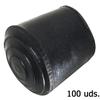 WOLFPACK PROFESSIONAL LINE - Conical Rubber End Cap 30 Mm.   Bag 100 Units