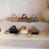 Handbag with Fashionable Contrasting Colors, Stylish and Trendy Mini Baby Round Bag, Children's Pillow Bag