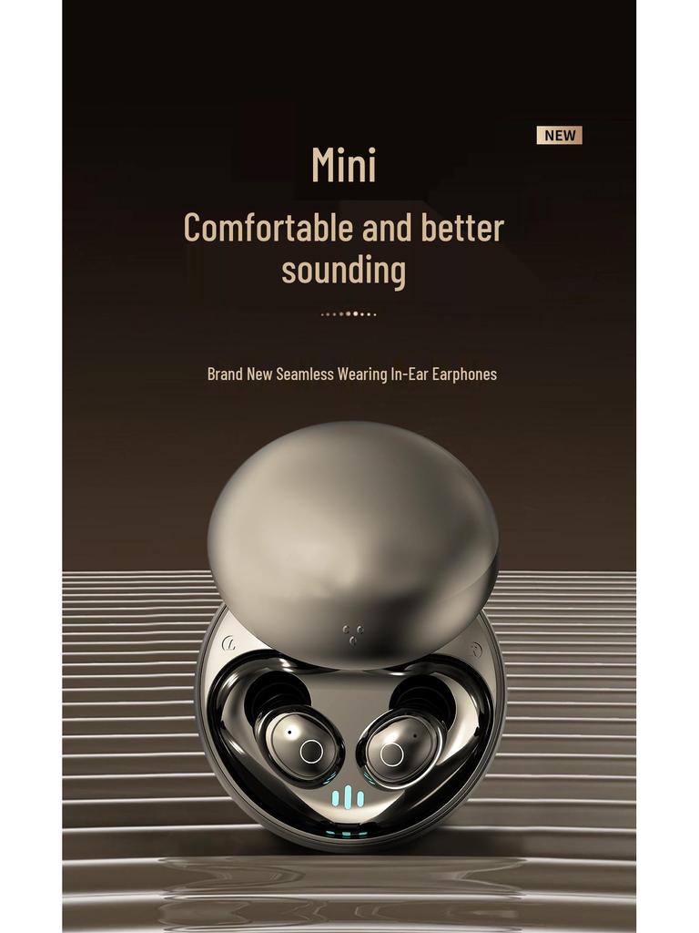Mini Wireless T26 Bluetooth Earbuds: Ultra-Small, In-Ear Sleeper