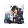 Anime Ookami Mio Japan Pillow Case Cushion Cover Soft Graphic Pillow Cover Trendy Pillowcases For Chair Sofa Home Decoration