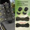 Reflective No-Tie Shoelaces, Elastic Quick Lock Laces Lazy Replacement Laces for Sneakers Running & Daily Wear Unisex Adult Kids