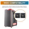 Uxcell Computer PC Fan Dust Filter 50mm Case Fan Dust Filter Guard Grill Protector Cover (Pack of 2)