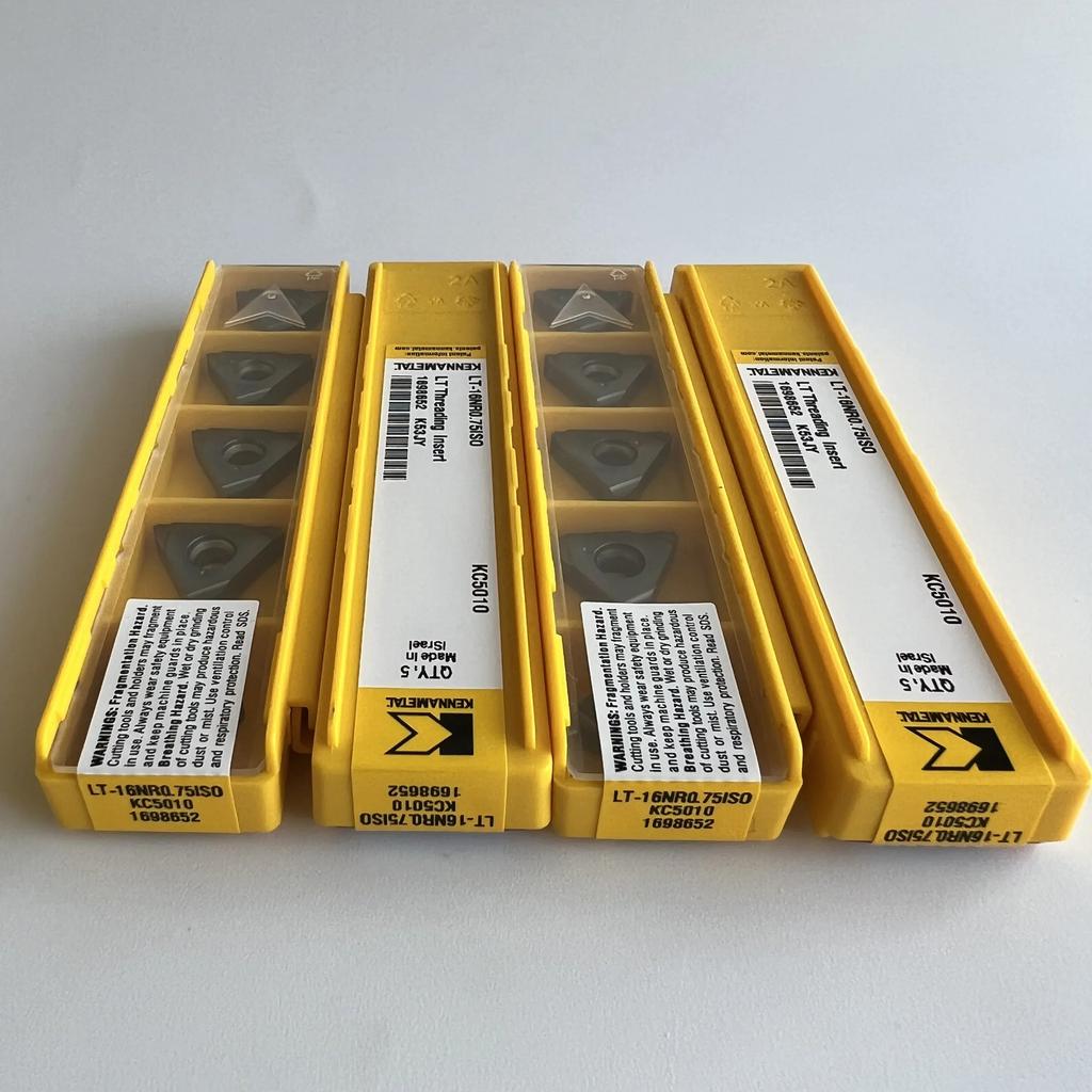 KENNAMETEL / LT-16NR0.75ISO KC5010  / Original Carbide Blade 10 Pcs
