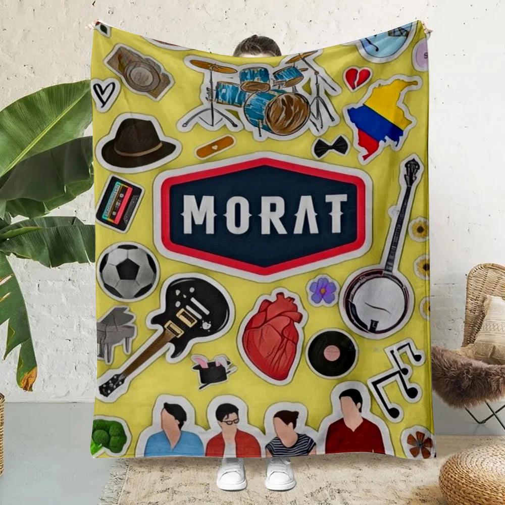 Morat Music Band Printed Blanket Picnic Blankets Warm Blanket Soft and Comfortable Blanket Home Travel Birthday Gift