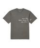 SNOWPEAK APPAREL Cotton Lettering Short Sleeve T-Shirt (S25Mmfts64) Dark Khaki