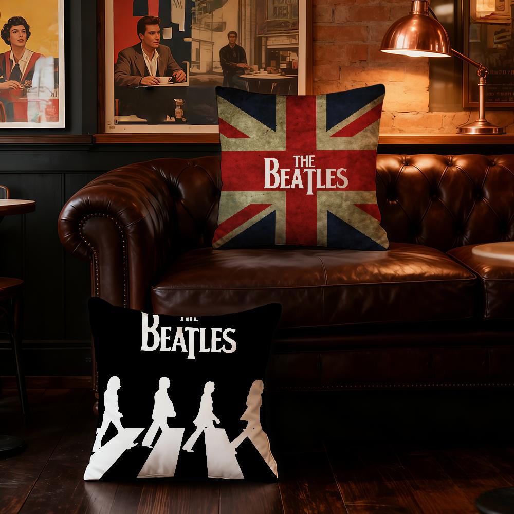 Die B-Beatles-ES Band Kissenbezug Heim Bettwäsche Sofa Wohnzimmer Kissenbezug Einfach Weich Haut Kissenbezug Party Geschenk