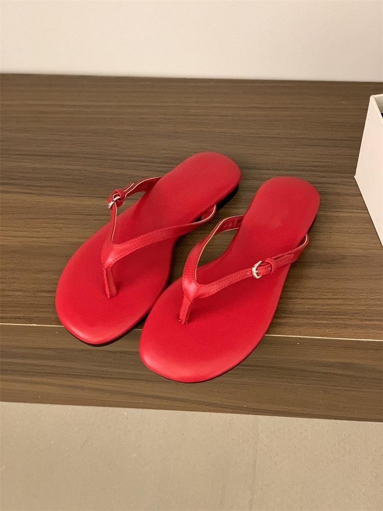 Flip-flops dames nye tøfler flate sandaler strandsko