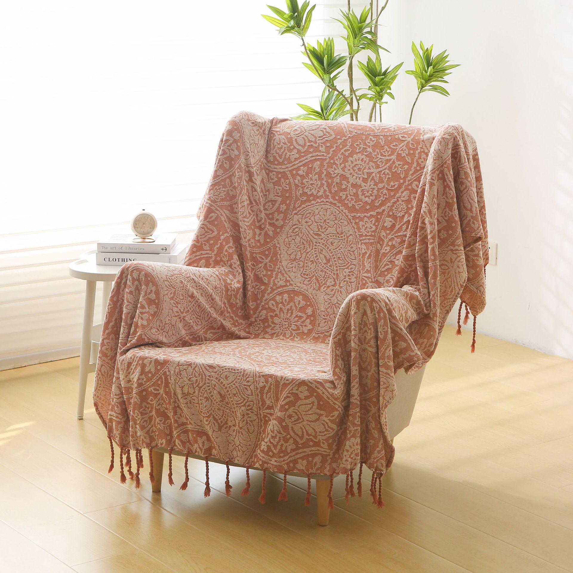 

Vintage European-Style Non-Slip Thickened Sofa Blanket & Soft Carpet 130cm x 160cm