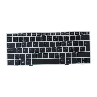 for Toshiba Satellite E40-A E45-A E40t-a E45t-a keyboard Silver frame Backlit US