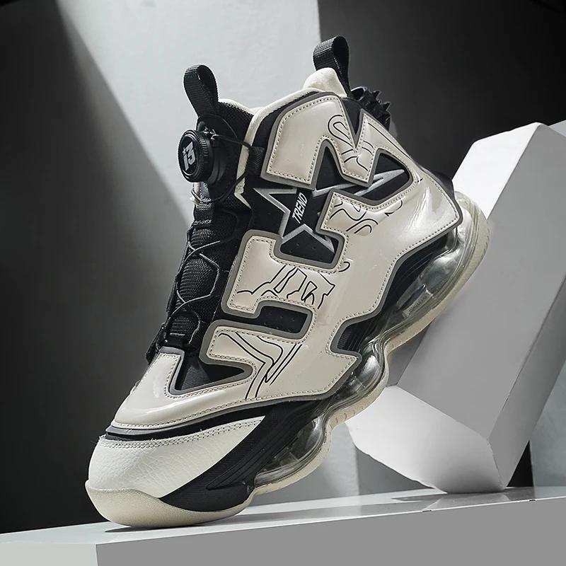

Масивні кросівки Великий розмір 45 Чоловічі дизайнерські баскетбольні кросівки з повітряною подушкою Модні повсякденні шкіряні туфлі на платформі зі збільшенням зросту 41 бежевий